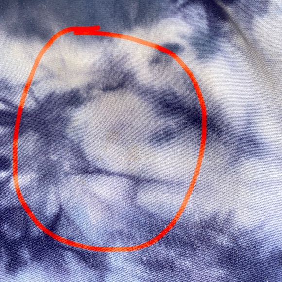 ✨SALE✨ PINK Tie Dye Cropped Sweatshirt - Picture 4 of 5